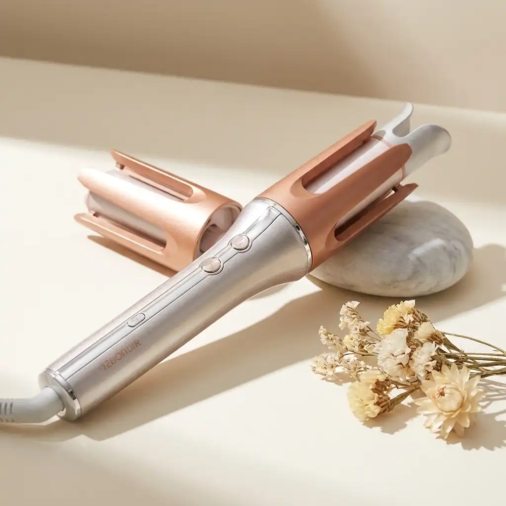 فر مو شیگلم اورجینال SHEGLAM سایز ۲۵ و ۳۲ One Touch چرخش اتوماتیک پوشش سرامیکی